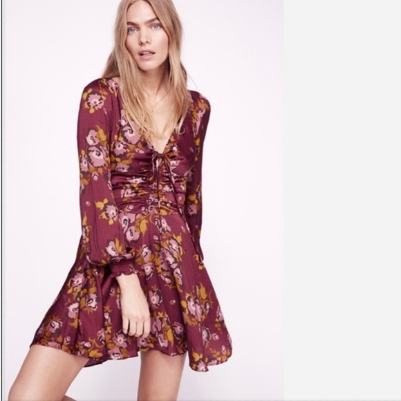 34. Free People Morning Light Minidress in Purple - Picture 12 of 17